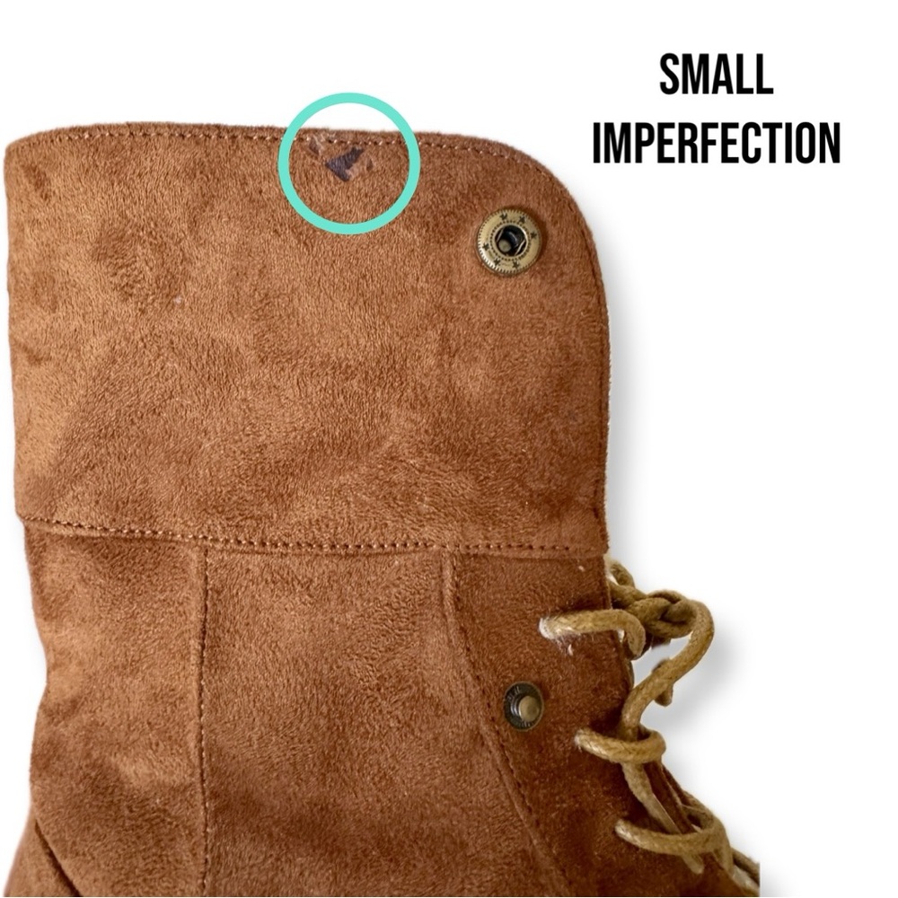 Comfortview Brown Faux Suede The Leighton Weather Boots - Picture 9 of 15